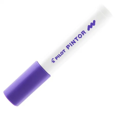 Pincel marcador Pintor ponta média 1.4mm - violeta - Pilot