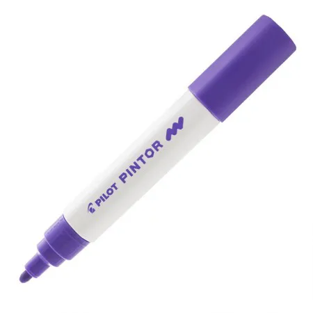 Pincel marcador Pintor ponta média 1.4mm - violeta - Pilot