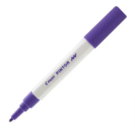 Pincel marcador Pintor ponta fina 1.0mm - violeta - Pilot
