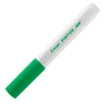 Pincel marcador Pintor ponta fina 1.0mm - verde - Pilot