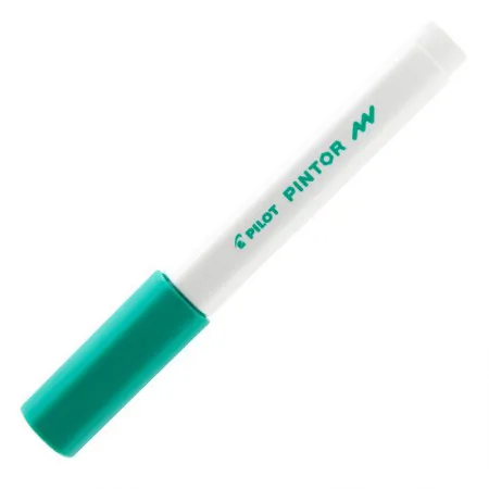 Pincel marcador Pintor ponta fina 1.0mm - verde claro - Pilot