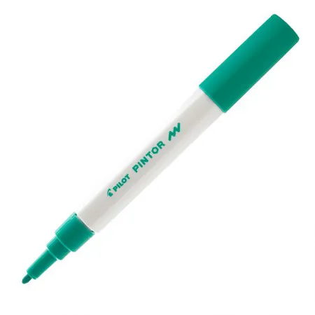 Pincel marcador Pintor ponta fina 1.0mm - verde claro - Pilot