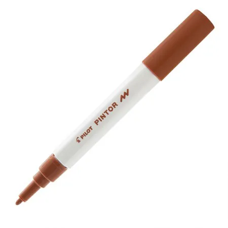 Pincel marcador Pintor ponta fina 1.0mm - marron - Pilot