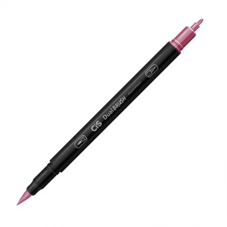 Caneta Pincel dual Brush Aquarelável - (14) - Bordô - Cis