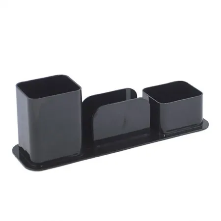 Porta lembrete/lápis/clips - preto - 3031.P - Dello