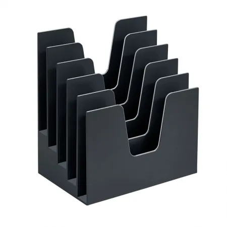 Organizador para documentos 5 divisões Preto - 225.1 - Acrimet