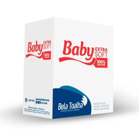 Papel higienico rolão 100% Celulose folha dupla 10x250 com 8 rolos - Baby