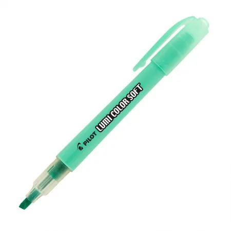Pincel marca texto Lumi Color Soft - Verde Pastel - Pilot
