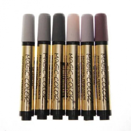 Caneta Magic Color - com 6 cores - Linha Ouro - 645-0