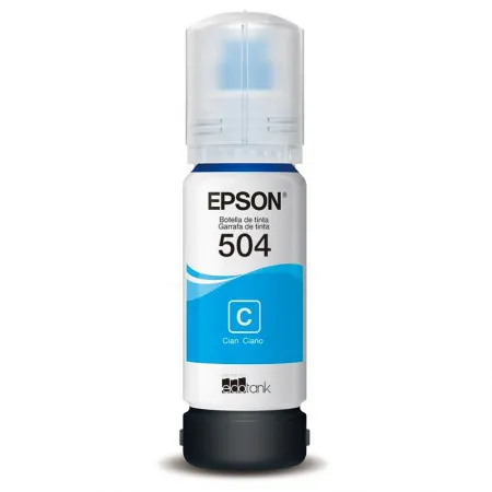 Refil Epson Ecotank (504) T504222 Ciano 6000 pags