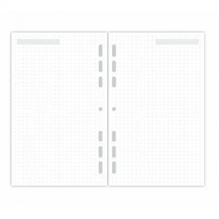 Bloco refil planner Maxi pautado pontilhado - 30 folhas - 4874-7 - Ótima