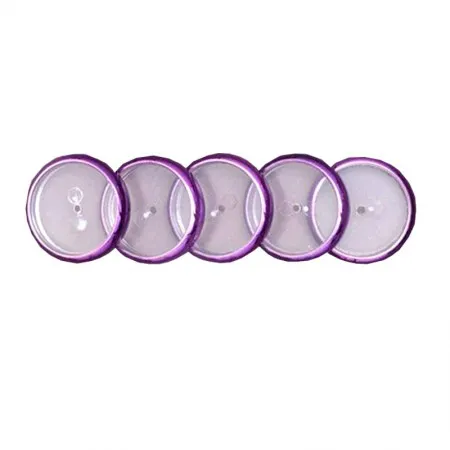 Discos e elástico caderno inteligente borda roxo metálico 23mm CI231015