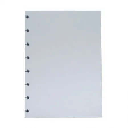 Bloco refil A5 sem pauta branco 90g com 50 folhas - CIRA2002 - Caderno Inteligente