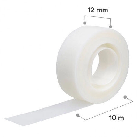 Fita Scotch transparente com aparelho - 12mmx10m - 3M