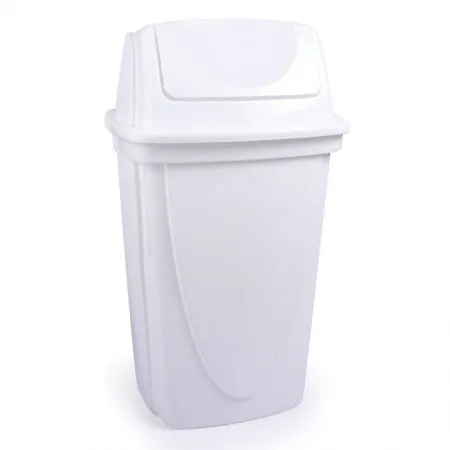 Cesto de lixo plástico Branca basculante - 4745 - 14 Litros - Plasútil