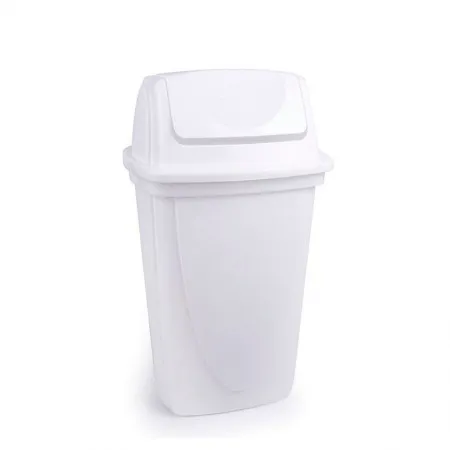 Cesto de lixo plástico Branca basculante - 4744 - 9 Litros - Plasútil