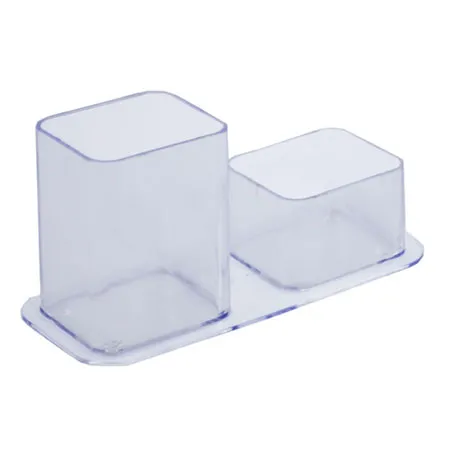 Porta lápis/clips - cristal - 3030.H - Dello