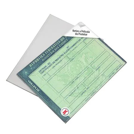 Protetor para documento de carro em acrílico - 1579 - Dac