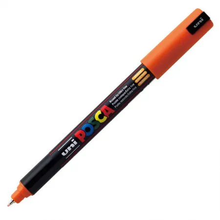 Caneta Posca PC-1MR - Laranja - Uni-Ball
