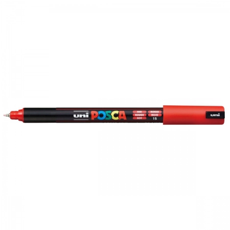 Caneta Posca PC-1MR - Vermelho - Uni-Ball