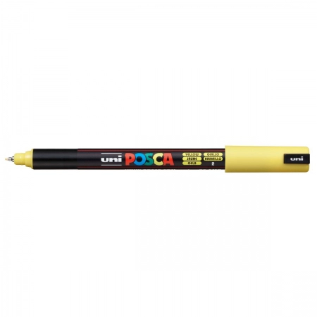 Caneta Posca PC-1MR - Amarelo - Uni-Ball
