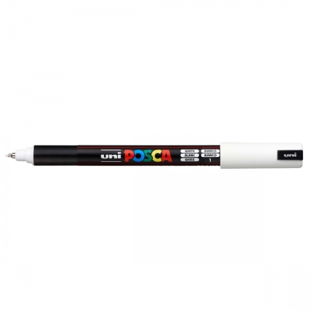 Caneta Posca PC-1MR - Branco - Uni-Ball