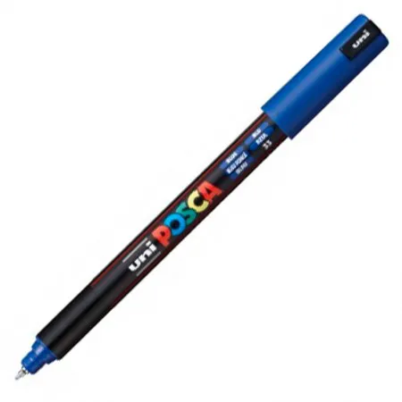 Caneta Posca PC-1MR - Azul - Uni-Ball