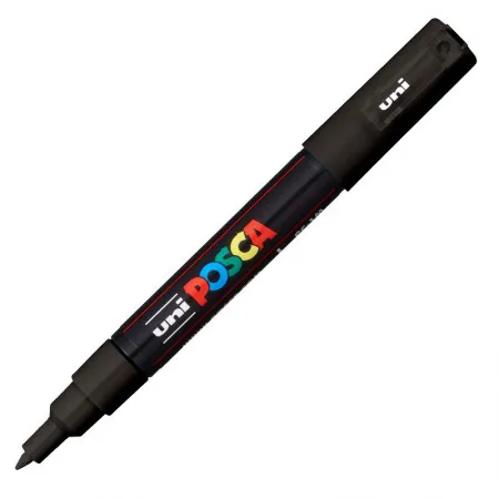 Caneta Posca PC-1M - Preto - Uni-Ball