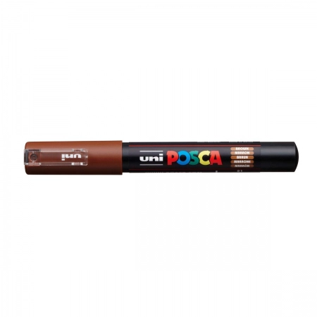 Caneta Posca PC-1M - Marrom - Uni-Ball