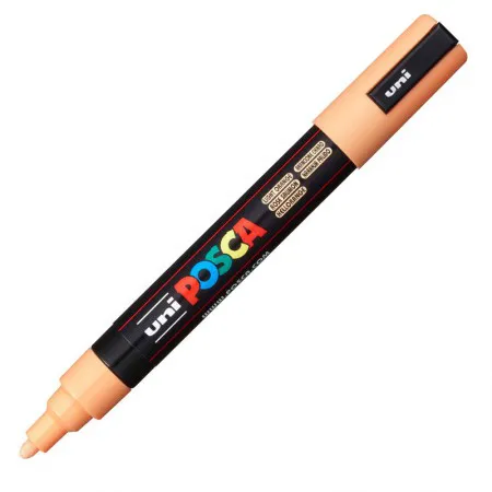 Caneta Posca PC-5M - Laranja Claro - Uni-Ball
