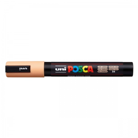 Caneta Posca PC-5M - Laranja Claro - Uni-Ball