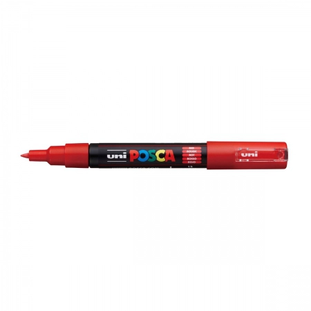 Caneta Posca PC-1M - Vermelho - Uni-Ball