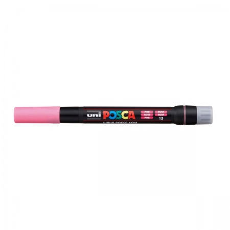 Caneta Posca Brush PCF-350 - Rosa - uni-ball