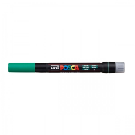 Caneta Posca Brush PCF-350 - verde - Uni-Ball