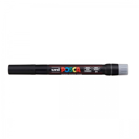 Caneta Posca Brush PCF-350 - preto - Uni-Ball