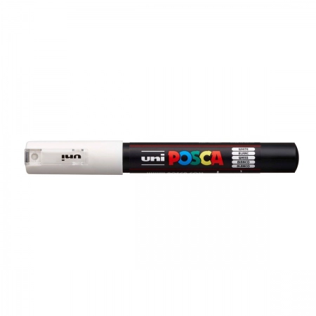 Caneta Posca PC-1M - Branco - Uni-Ball