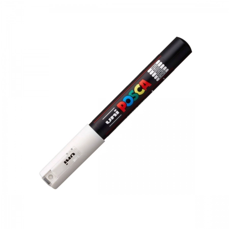 Caneta Posca PC-1M - Branco - Uni-Ball