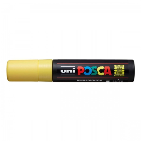 Caneta Posca PC-17K - Amarelo - Uni-Ball