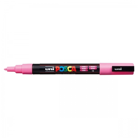 Caneta Posca PC-3M - Rosa - Uni-Ball