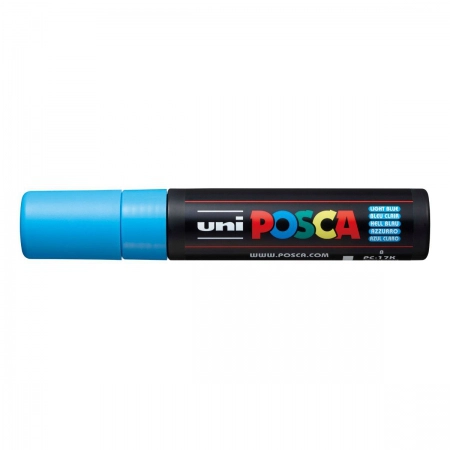Caneta Posca PC-17K - Azul Claro - Uni-Ball