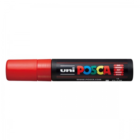 Caneta Posca PC-17K - Vermelho - Uni-Ball