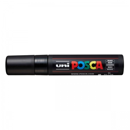 Caneta Posca PC-17K - Preto - Uni-Ball