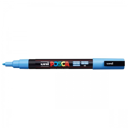 Caneta Posca PC-3M - Azul Céu- Uni-Ball