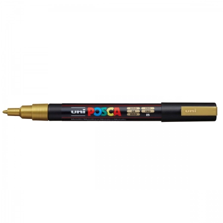 Caneta Posca PC-3M - Ouro - Uni-Ball