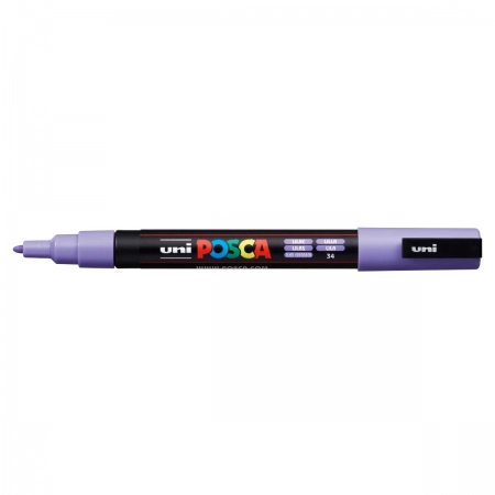 Caneta Posca PC-3M - Lilás - Uni-Ball