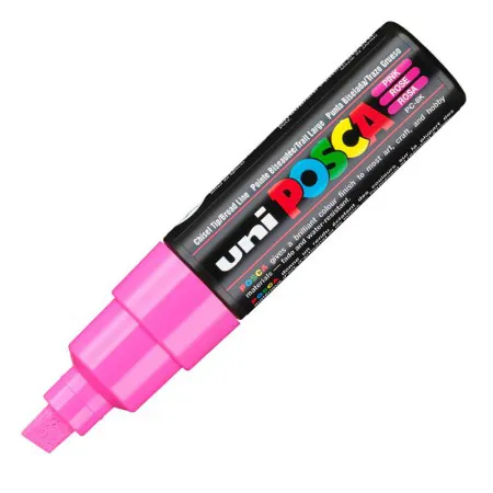 Caneta Posca PC-8K - Rosa - Uni-Ball