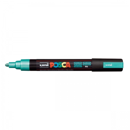 Caneta Posca PC-5M - Verde Metálico - Uni-Ball