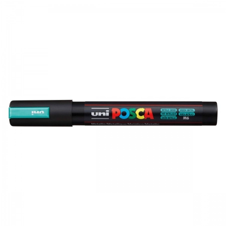 Caneta Posca PC-5M - Verde Metálico - Uni-Ball