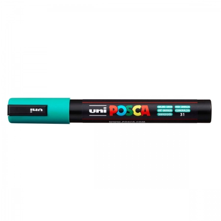 Caneta Posca PC-5M - Verde Esmeralda - Uni-Ball