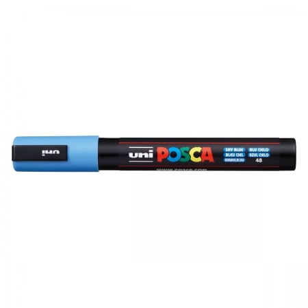 Caneta Posca PC-5M - Azul Céu - Uni-Ball